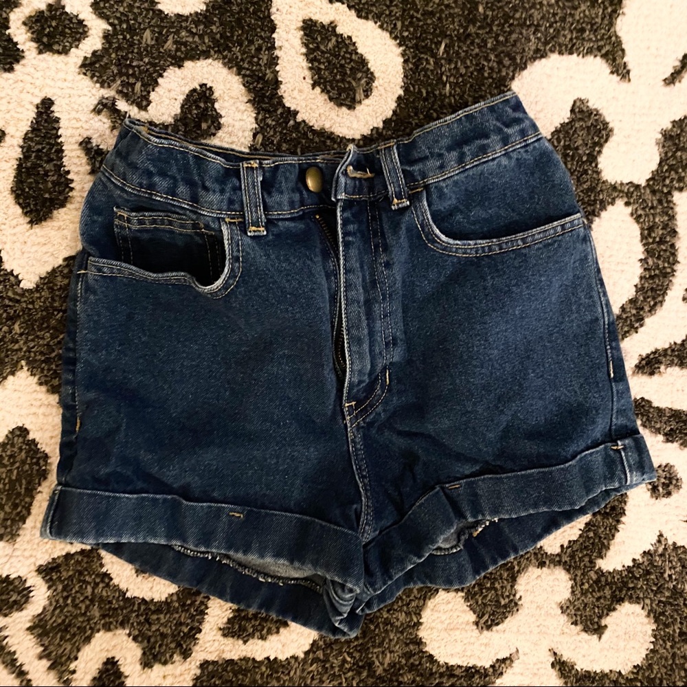 American Apparel Jean Shorts